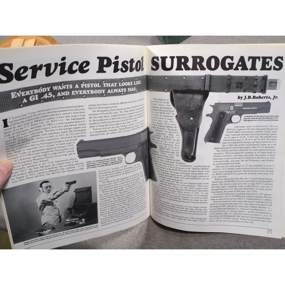 The .45 Automatic An‎ American Rifleman Reprint Third Edition 2nd Print 2000 NRA